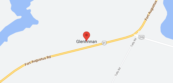 map of 84 Glenfinnan Point Rd.